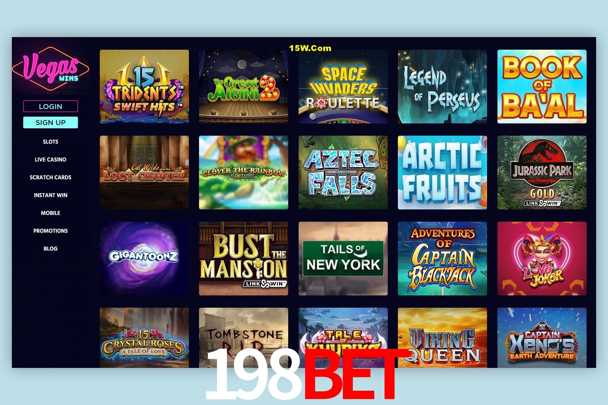 Experiência VIP 198Bet